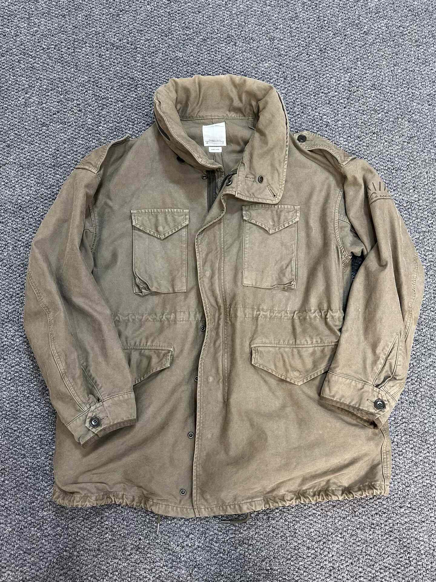 VISVIM 20SS BICKLE DMGD M65 Jacket