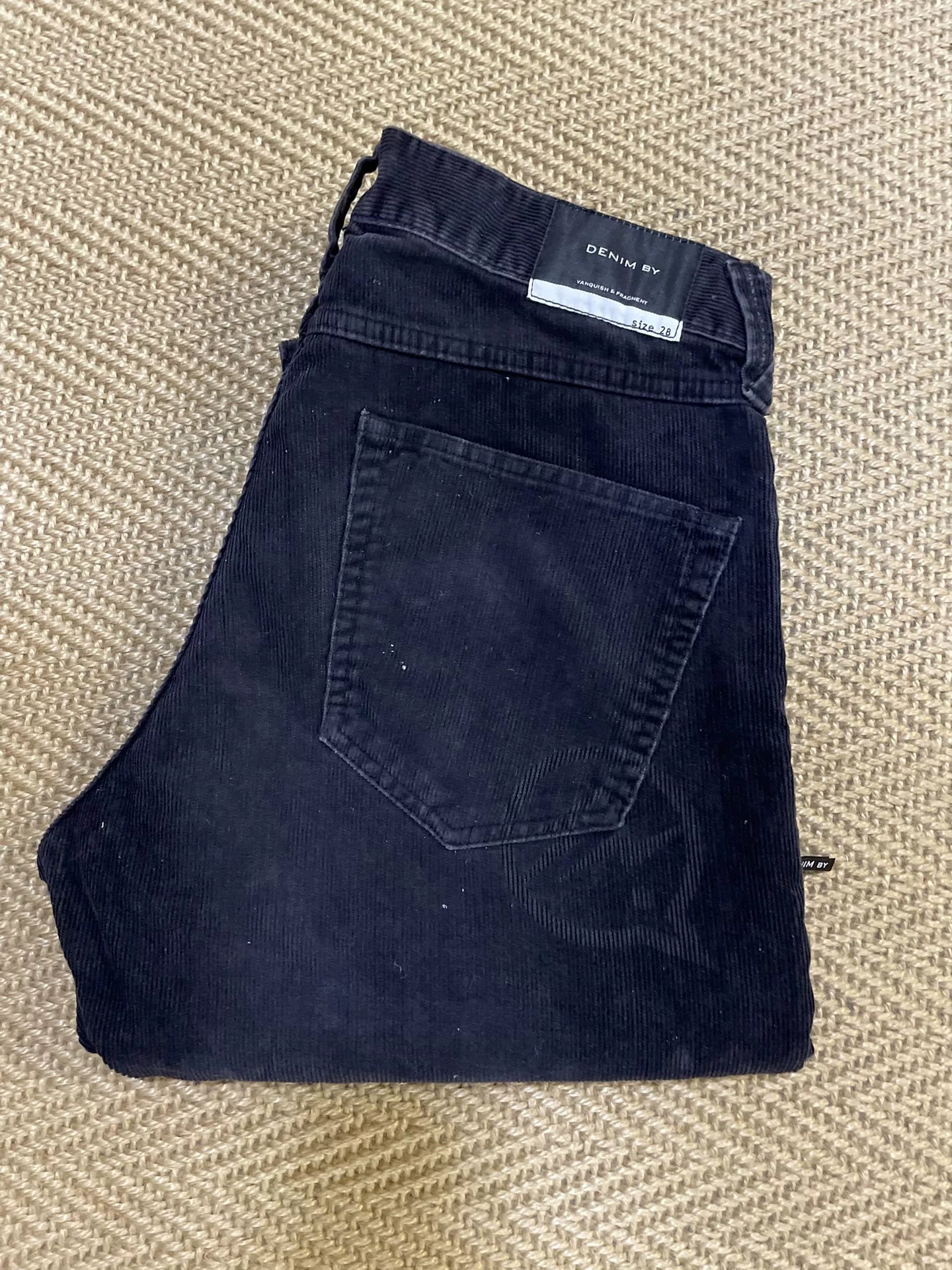 Vanquish Fragment Distressed Splatter Corduroy Pants