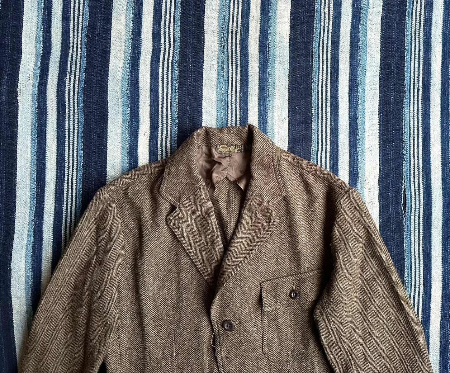 RRL Unconstructed Herringbone Sport Coat
