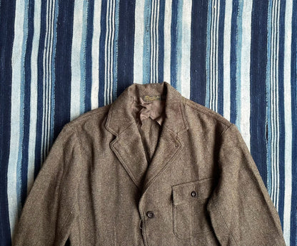 RRL Unconstructed Herringbone Sport Coat