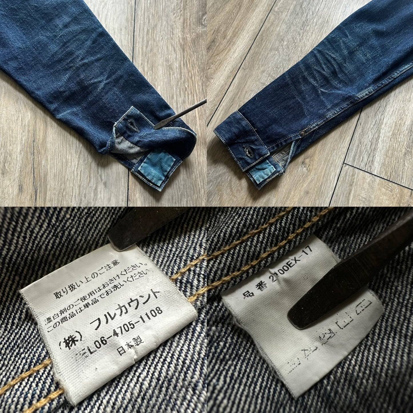 FULLCOUNT 25th WWII Model Denim Jacket