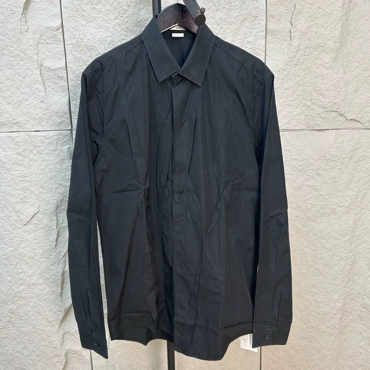 Balenciaga Black Long Sleeve Shirt for Sale