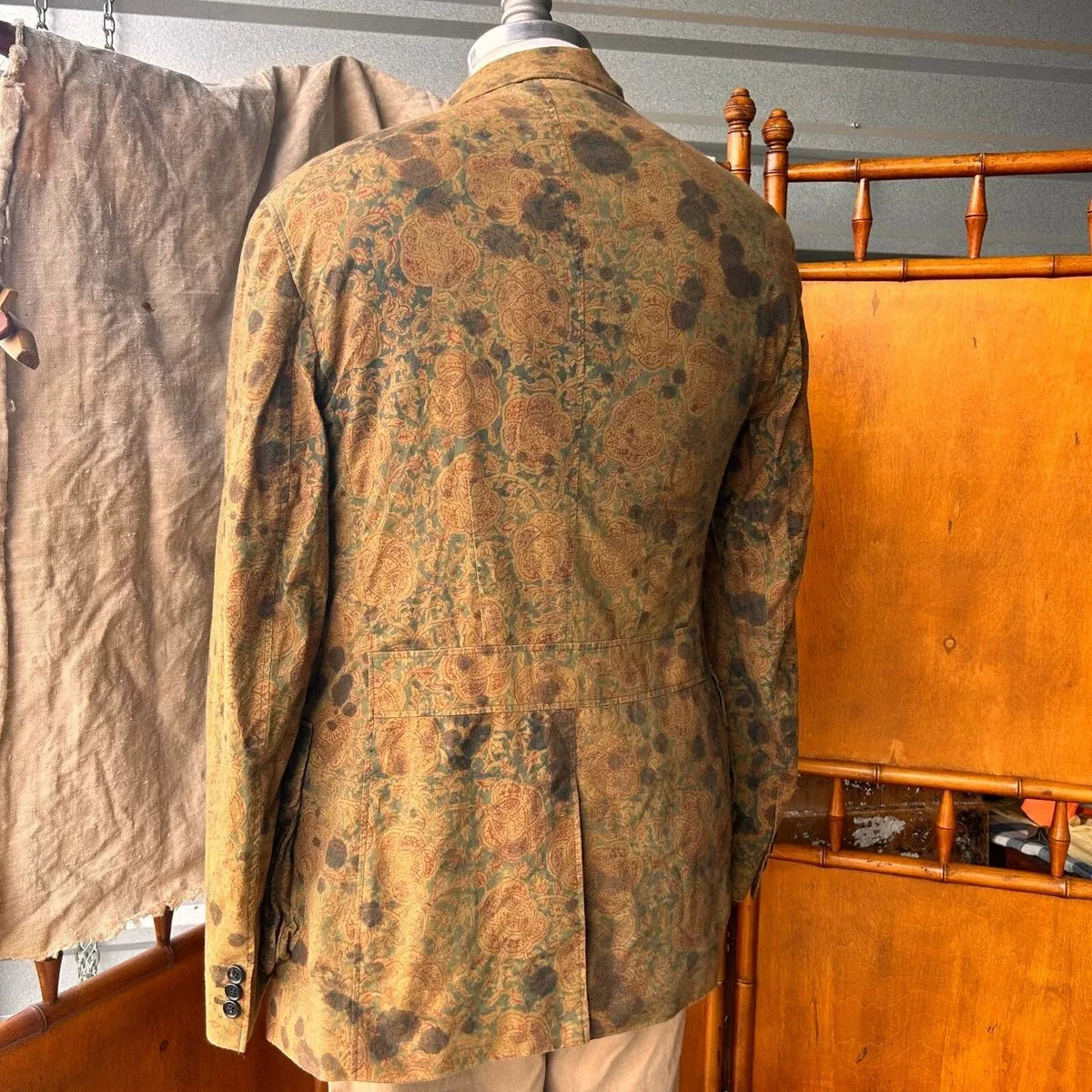RRL Ralph Lauren Camo Paisley Blazer