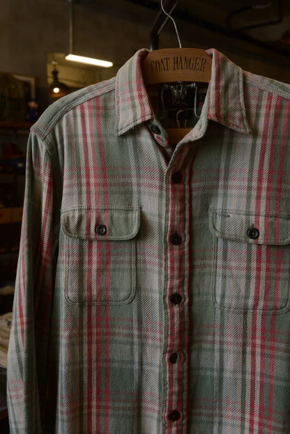 RRL Ralph Lauren Plaid Double Pocket Shirt S