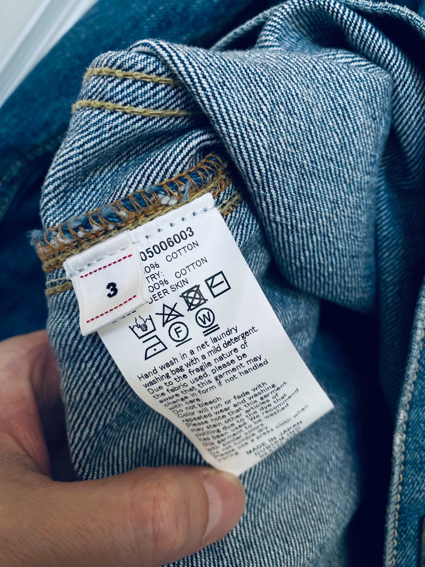 visvim 18ss101 Blue Denim Jacket