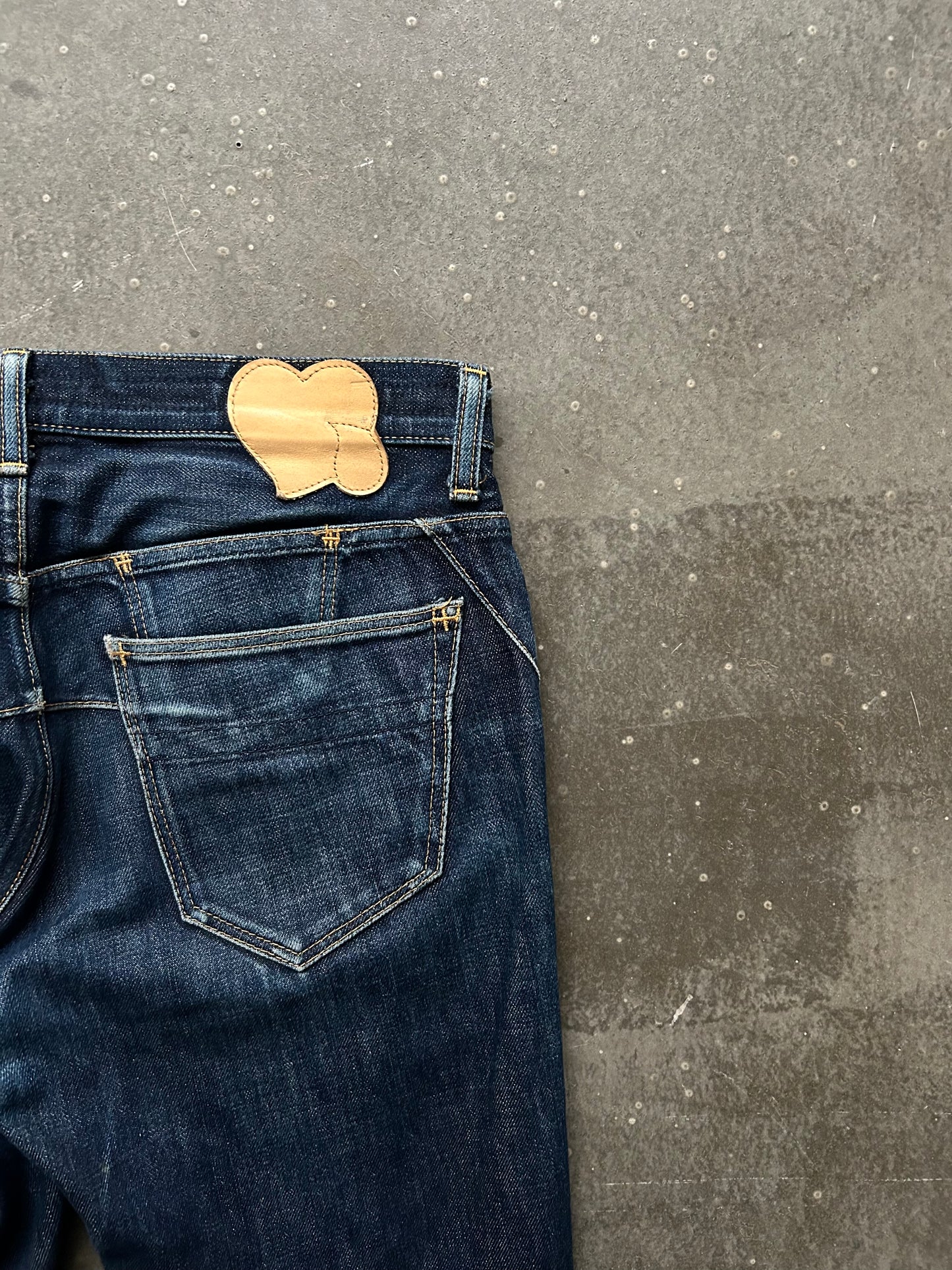 Number Nine Washed Denim Jeans