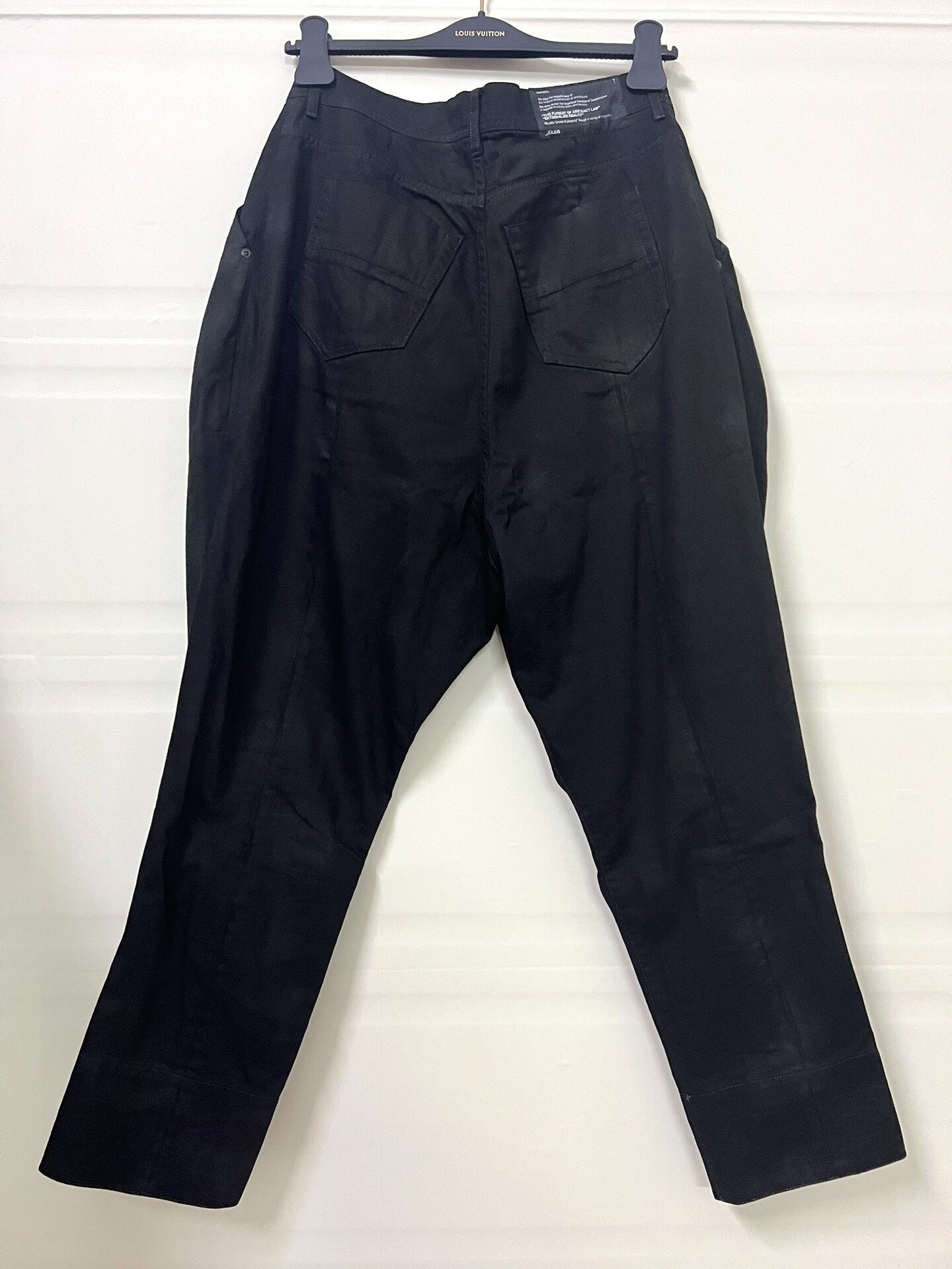 Julius 7 Coated Denim Pants
