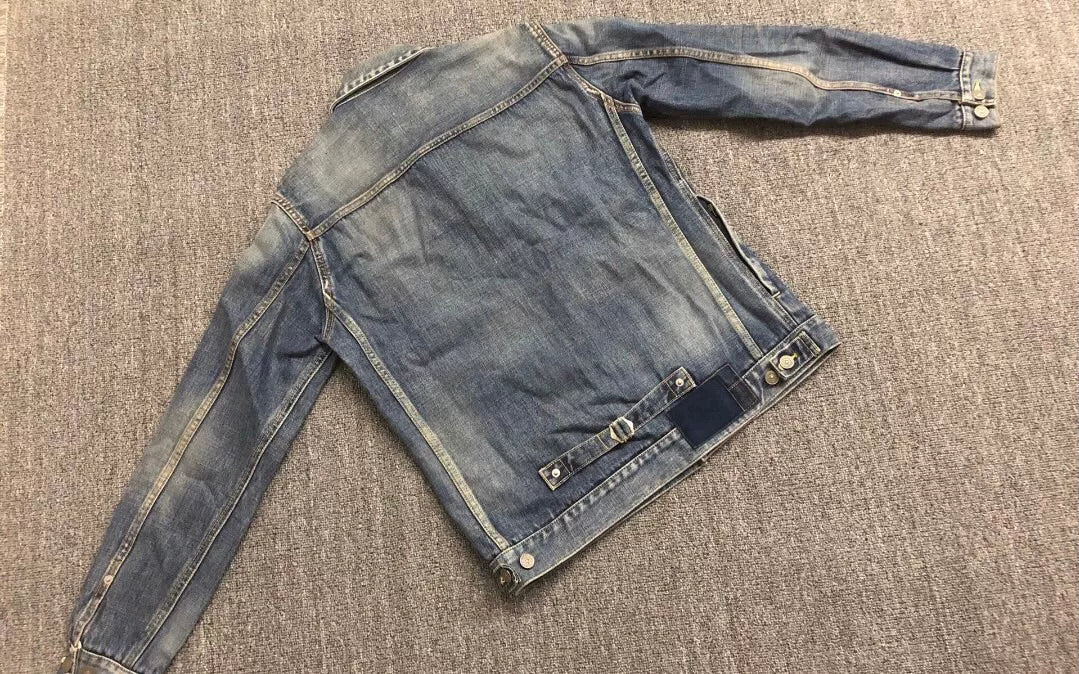 VISVIM 102 DMGD SS Denim Jacket