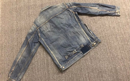 VISVIM 102 DMGD SS Denim Jacket