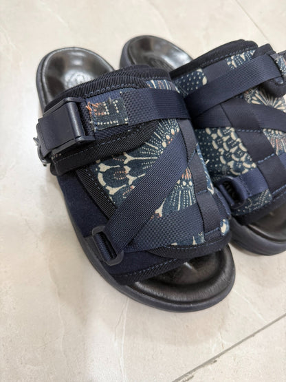 visvim christo indigo vibram sandals