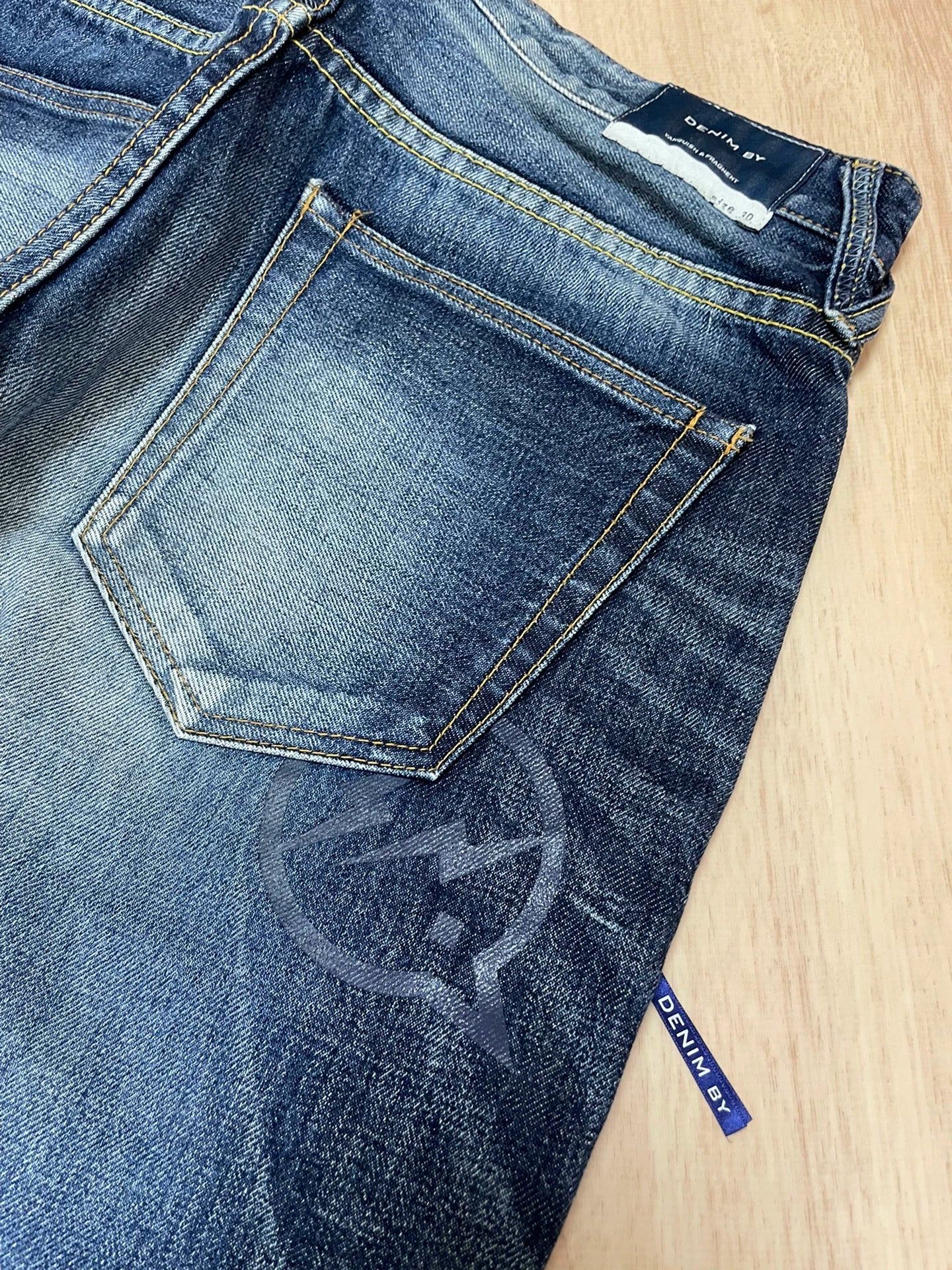 Vanquish Fragment Washed Vintage Jeans