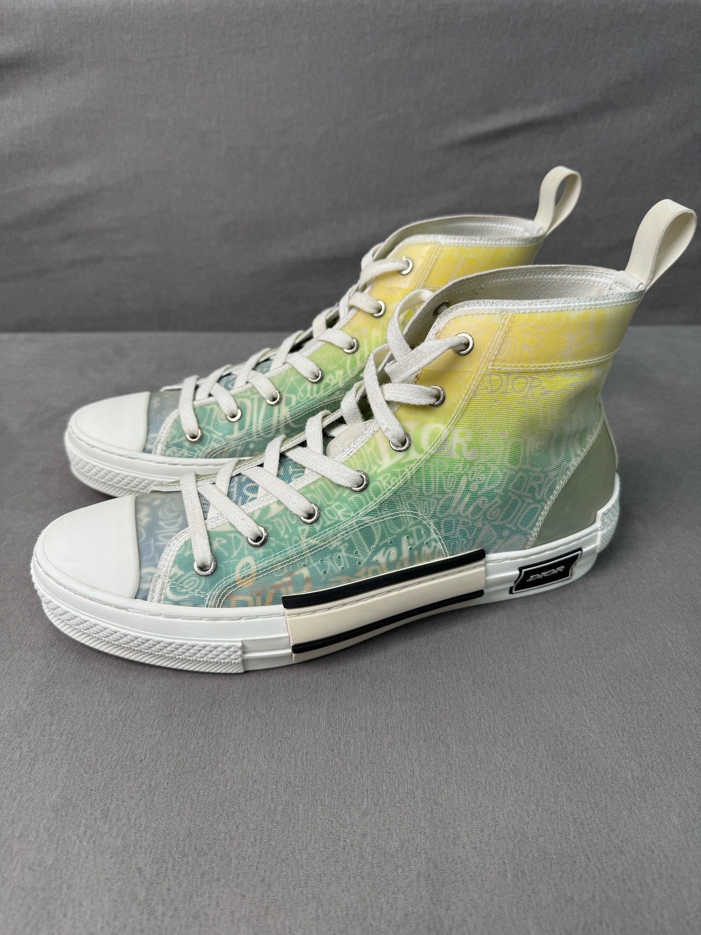dior b23 stussy high-top sneakers size 42