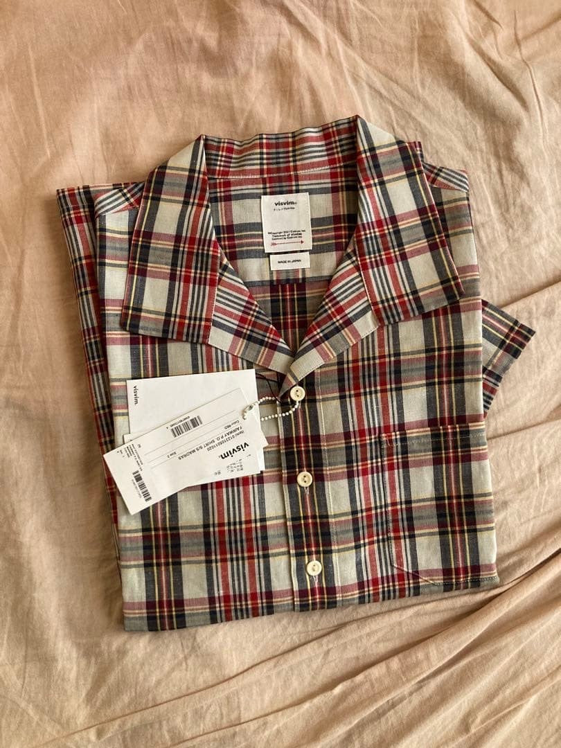 VISVIM Plaid Short-Sleeve Shirt