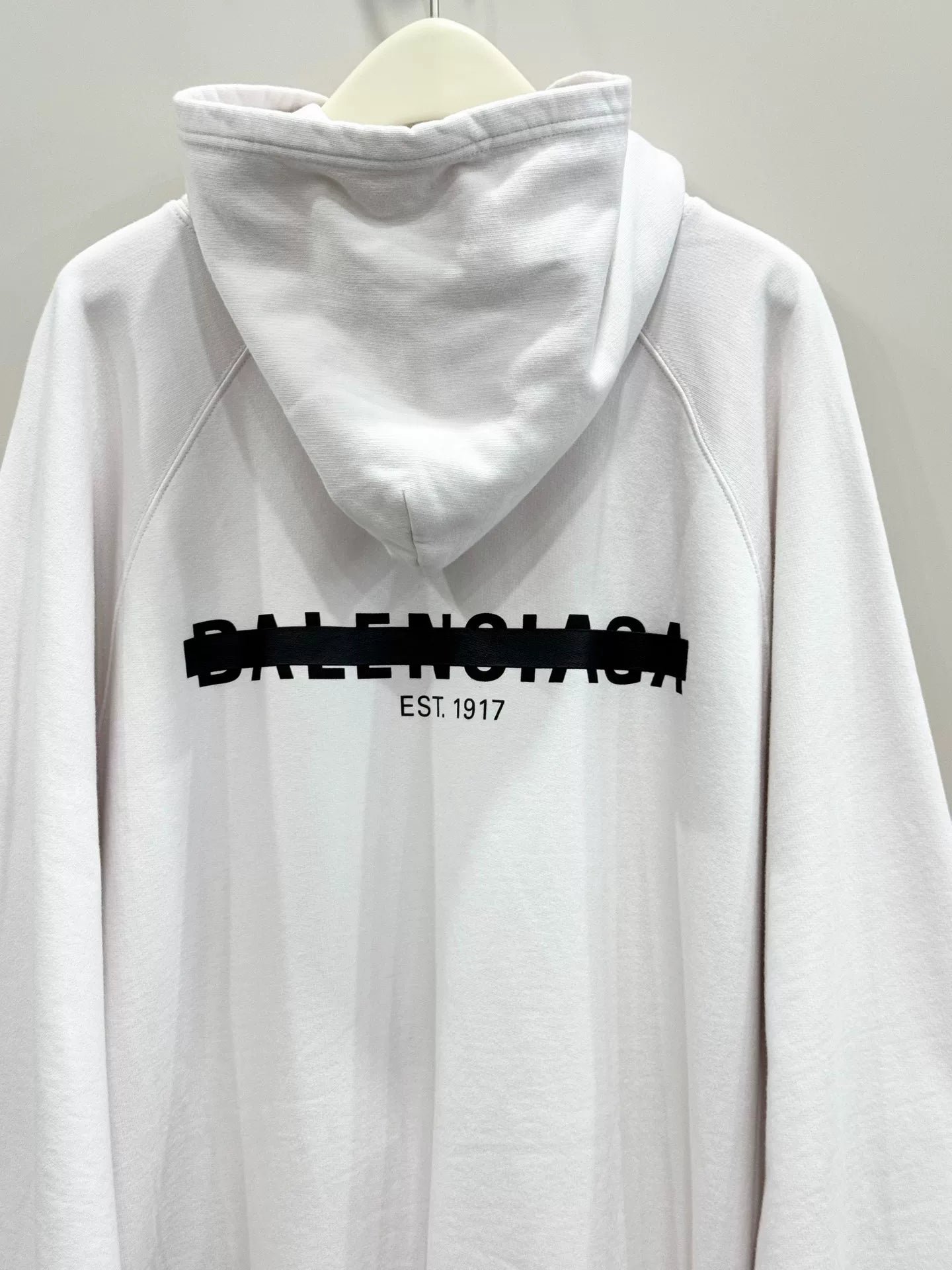 balenciaga cap sleeve hoodie size 2