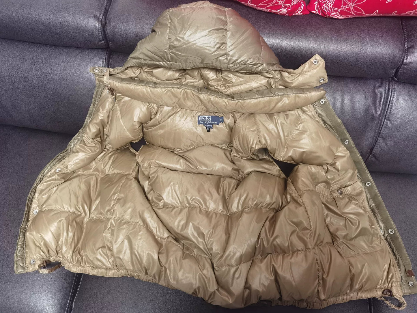 Ralph Lauren Hunting Duck Down Hooded Vest
