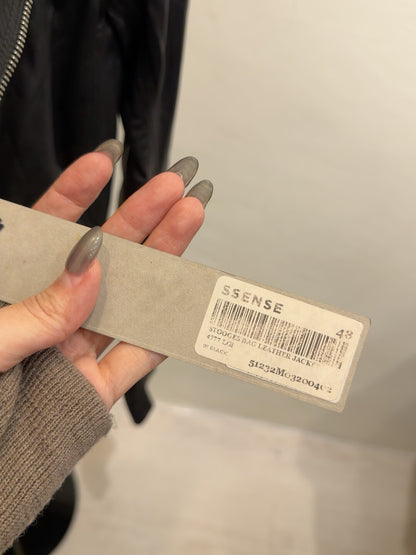 Rick Owens Stooges Biker Leather Jacket