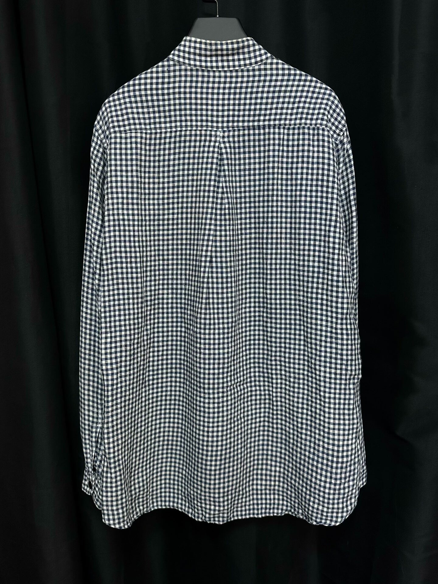 workers style cotton linen shirt