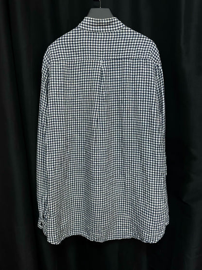 workers style cotton linen shirt