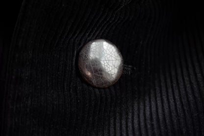 Yohji Yamamoto Black Corduroy Long Jacket