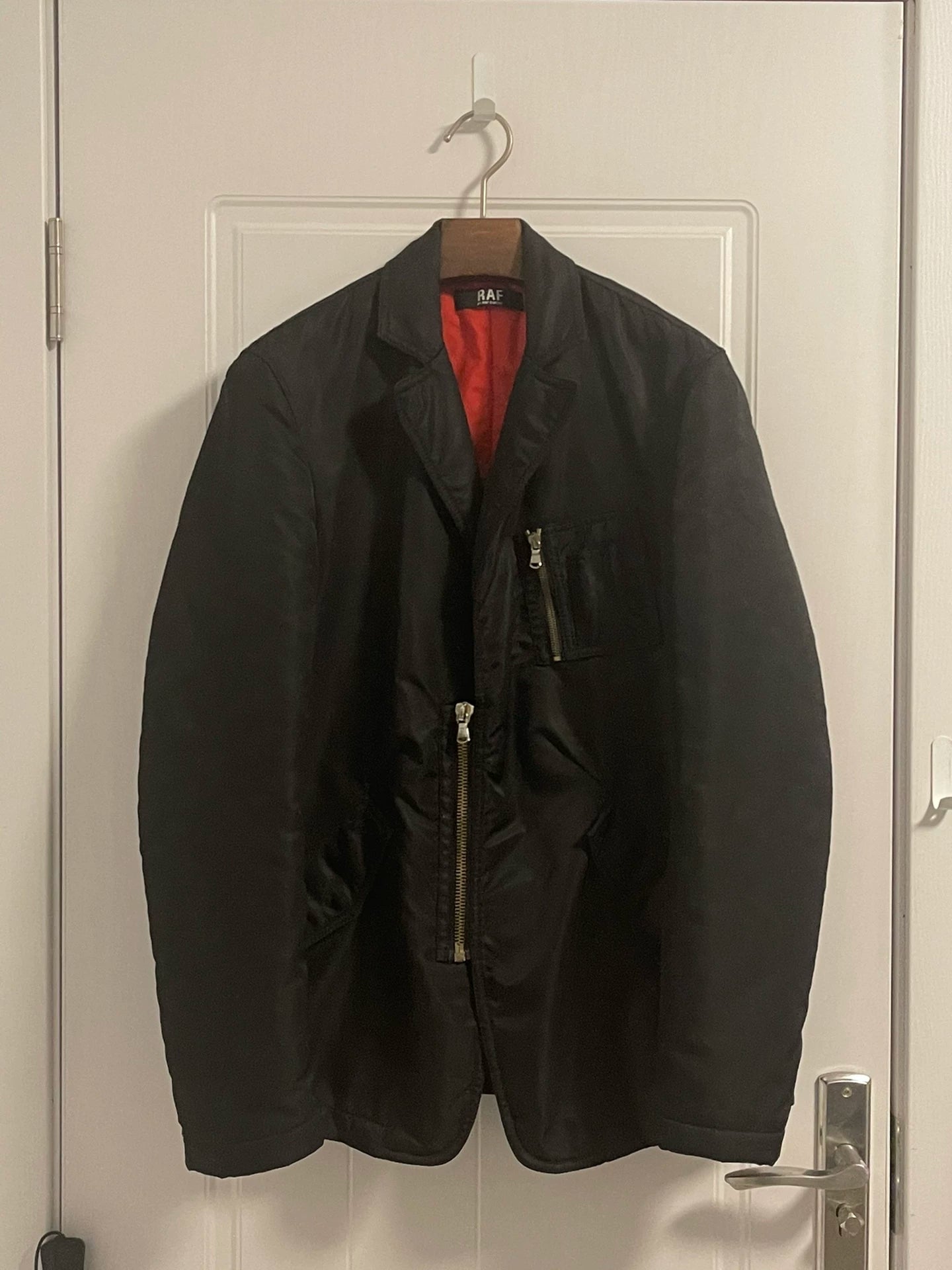 Raf Simons Urban Wasteland Zip Cotton Suit