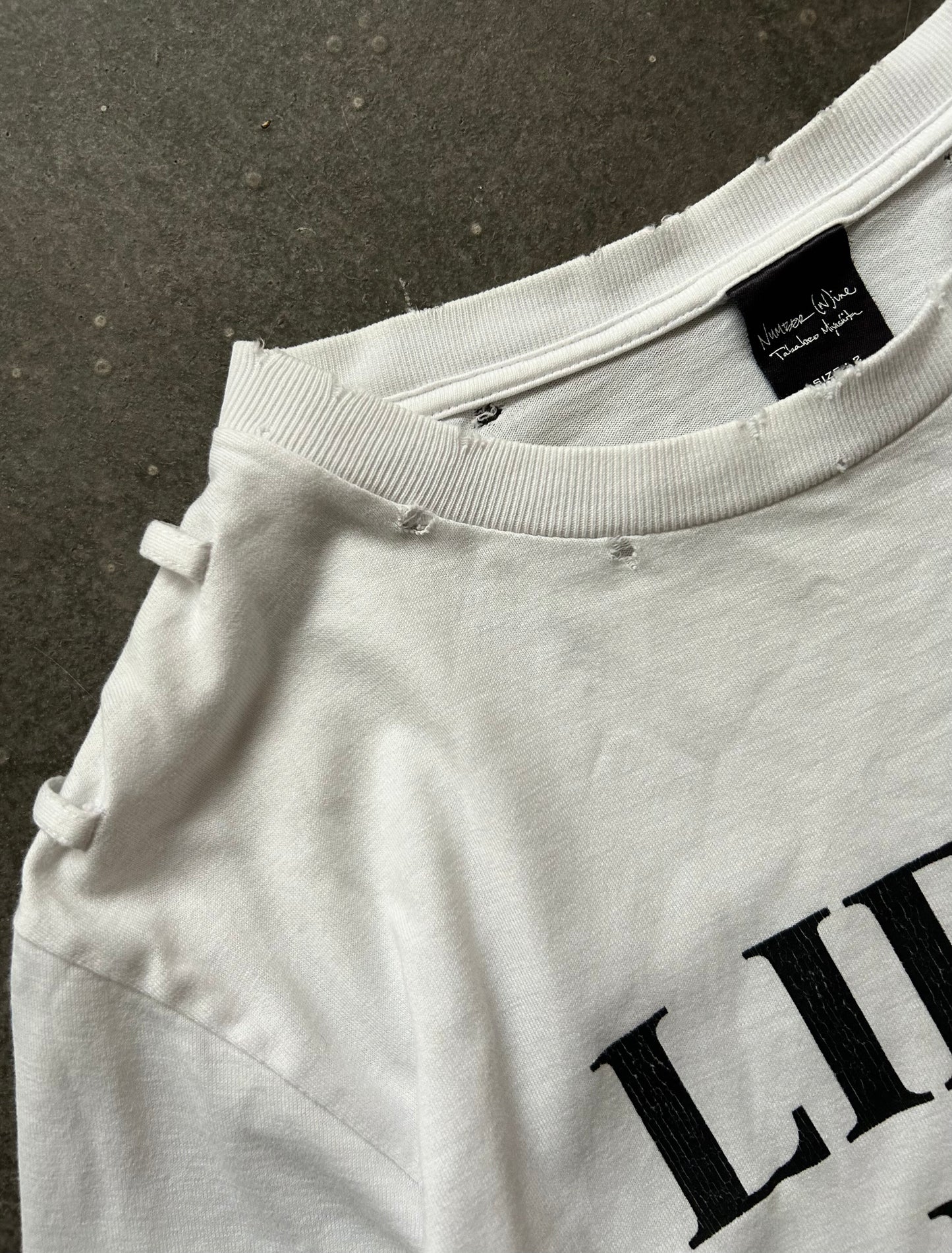 number(n)ine life is a bitch tee