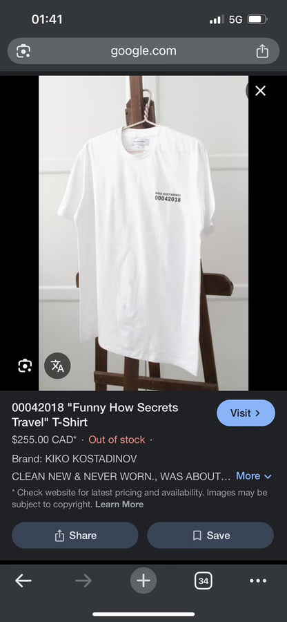 2 Deaths 3 Births Kiko Kostadinov T-Shirt