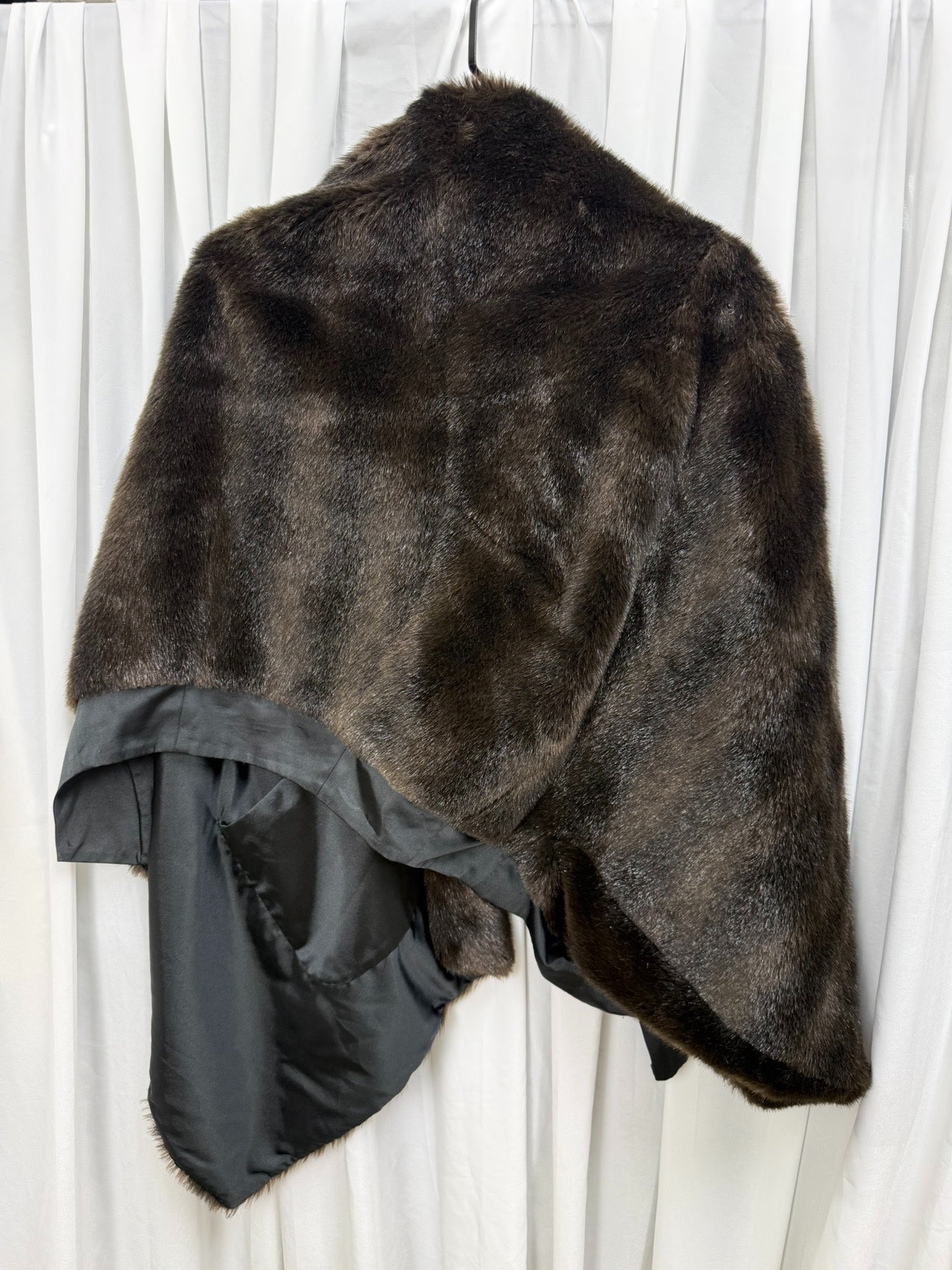 Comme des Garcons 04AW Irregular Fur Jacket Cape