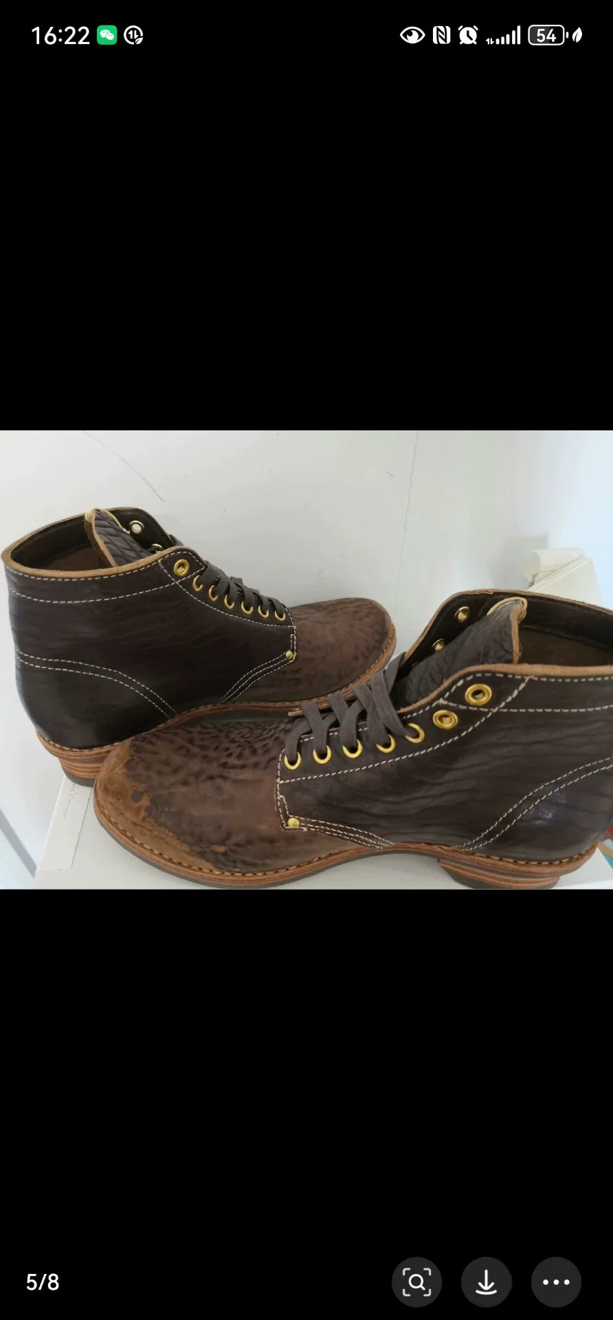 Visvim 22AW Brigadier Folk Boots