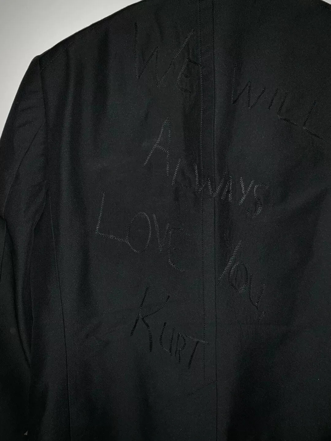 The Soloist 18SS Embroidered Note Blazer