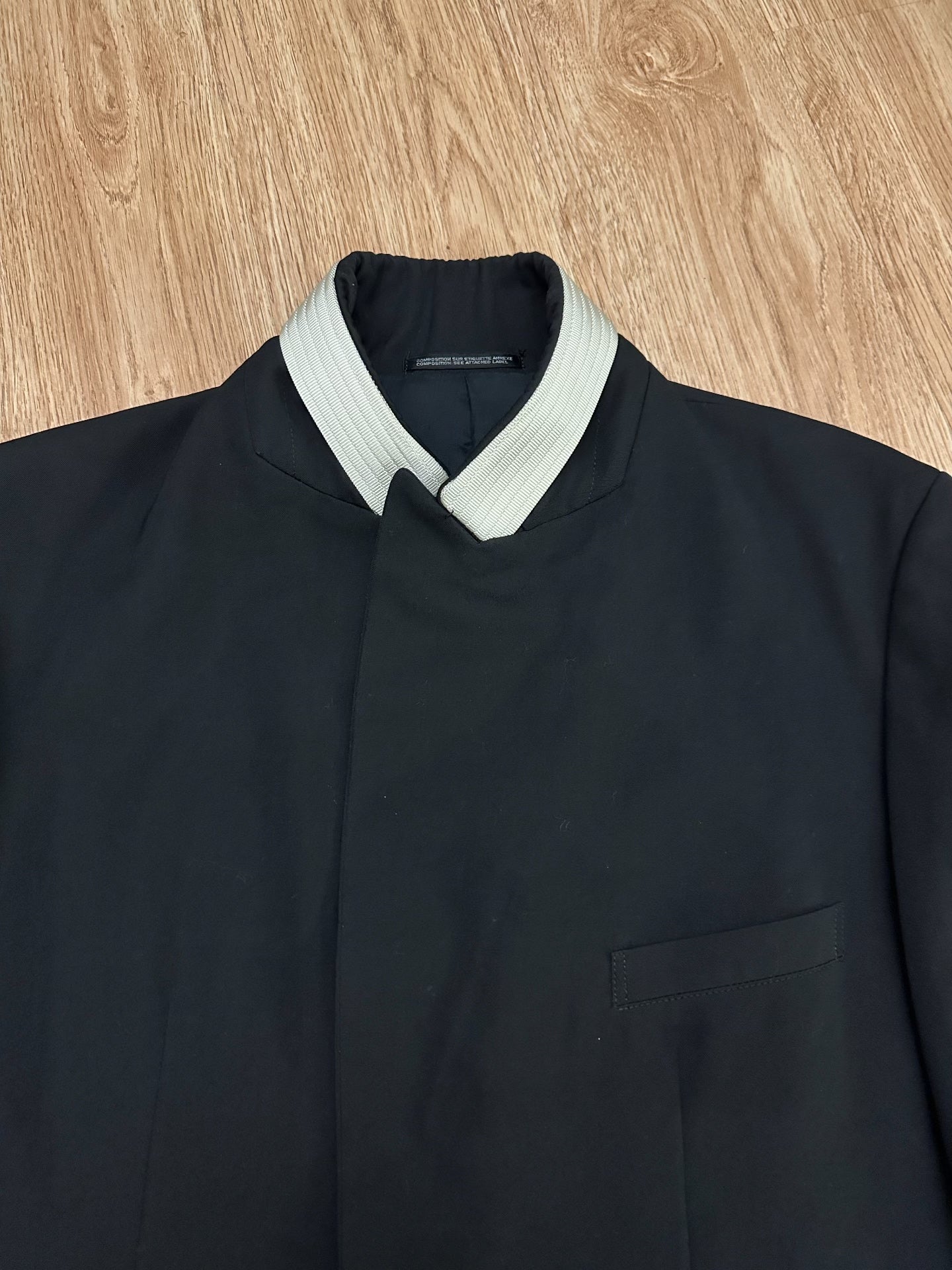 Yohji Yamamoto 00SS Black Wool Suit