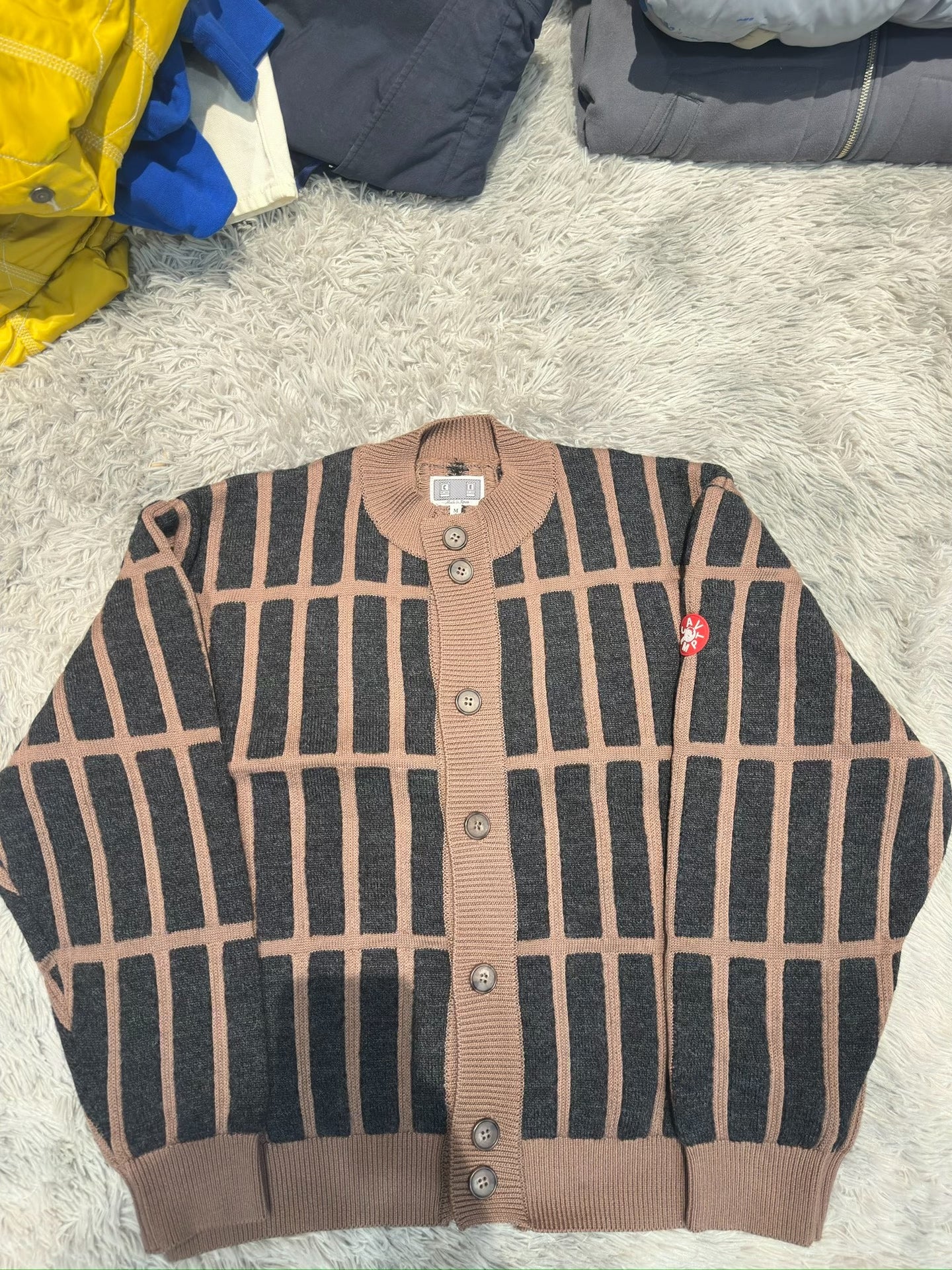 CAVEMPT Patchwork Sweater