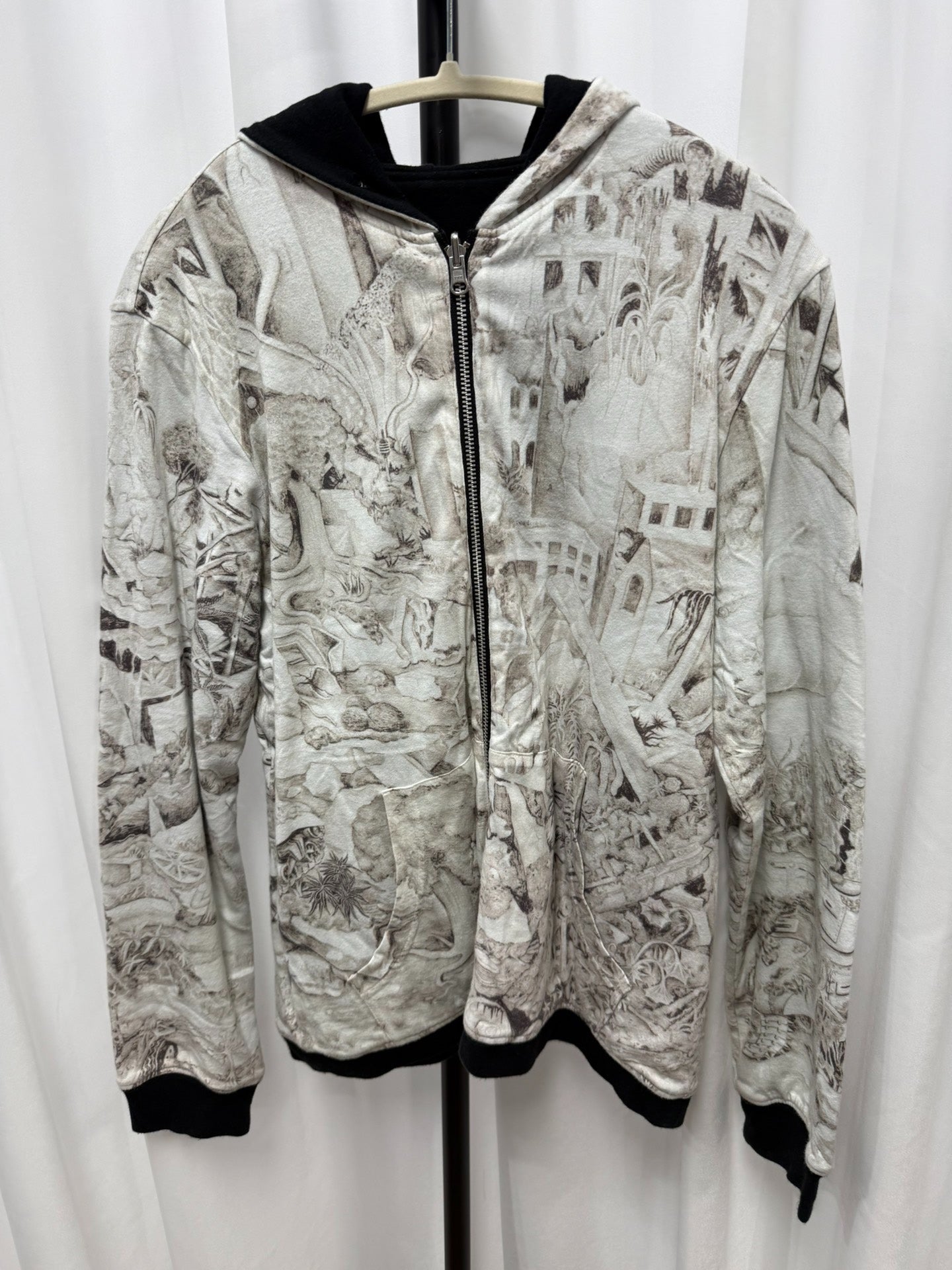 UNDERCOVER 05SS Reversible Artist Print Coat