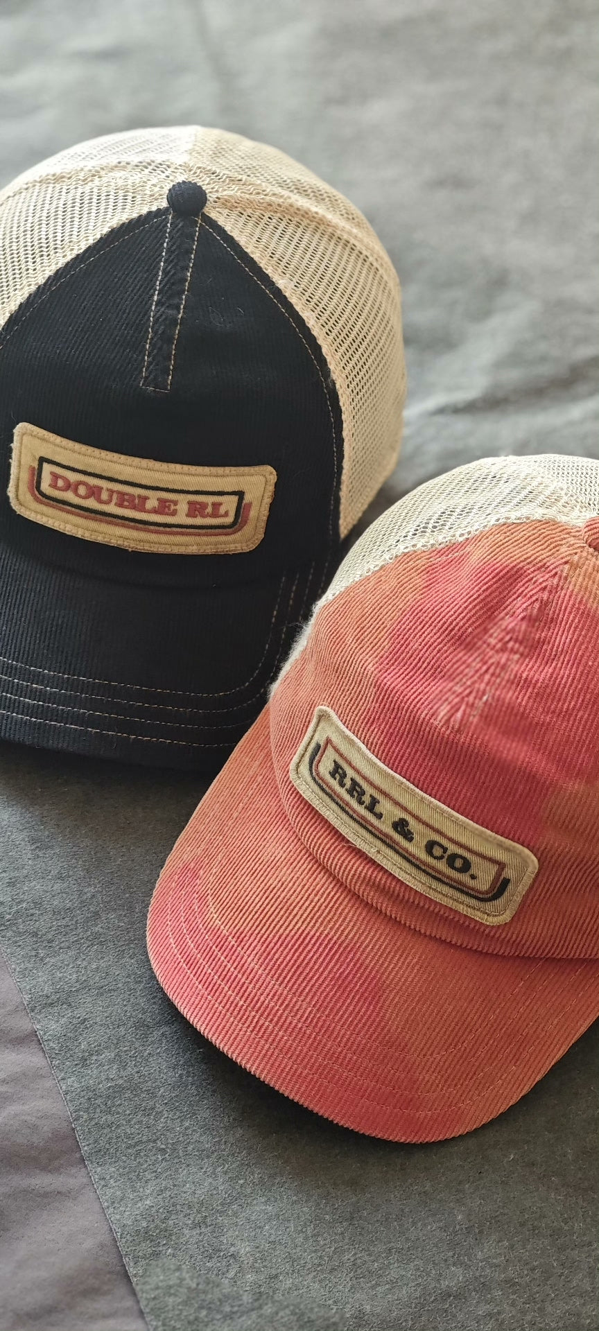 RRL Trucker Caps