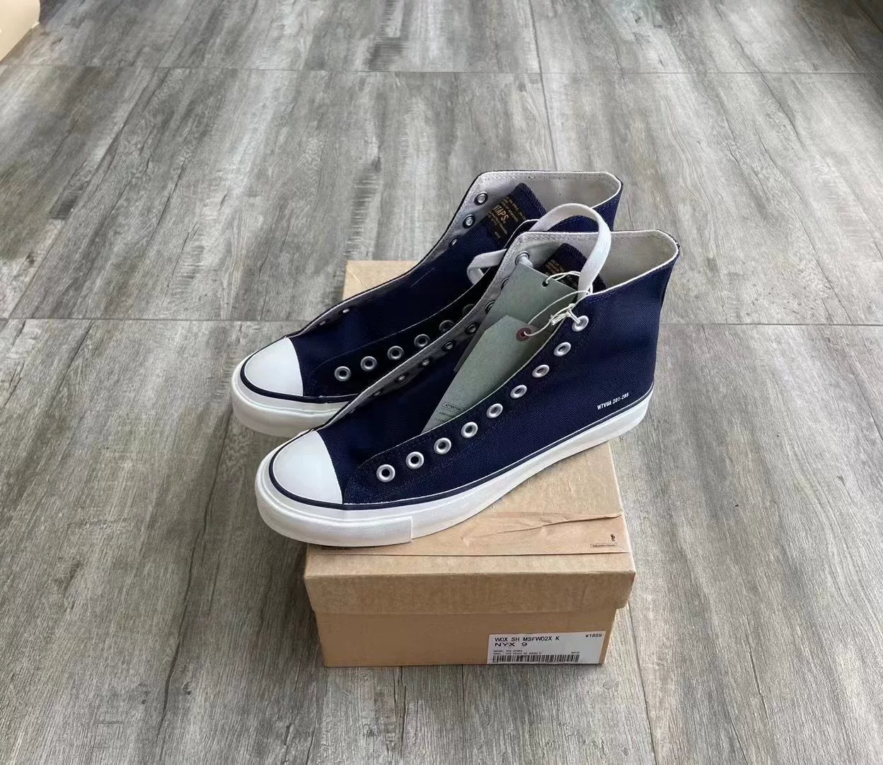 WTAPS Canvas Sne 02 Cotton Shoes