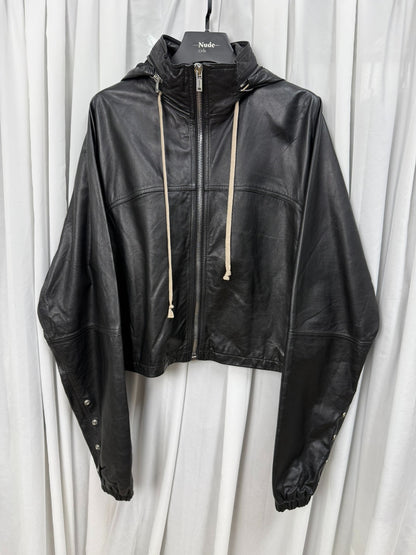 Rick Owens M65 Deconstructed Leather Jacket