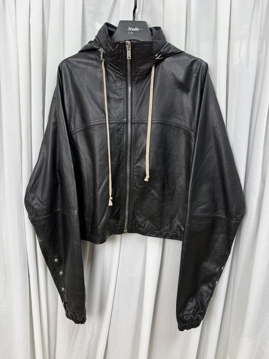 Rick Owens M65 Deconstructed Leather Jacket