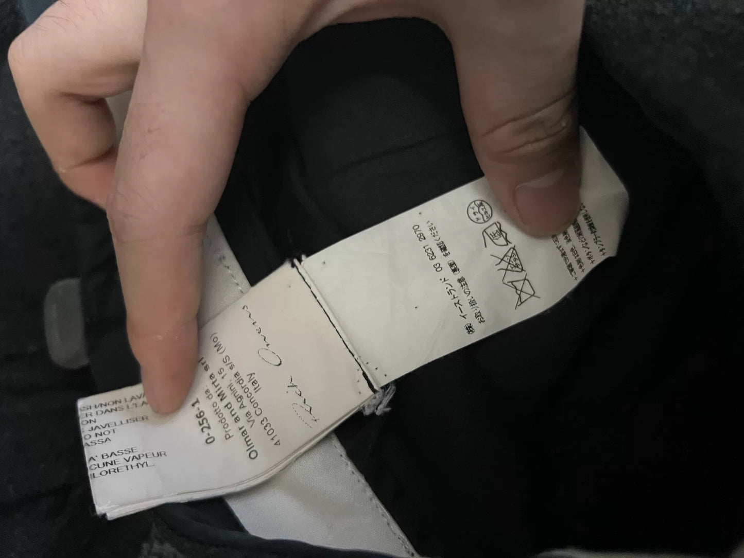 Rick Owens Wool Drop-Crotch Trousers