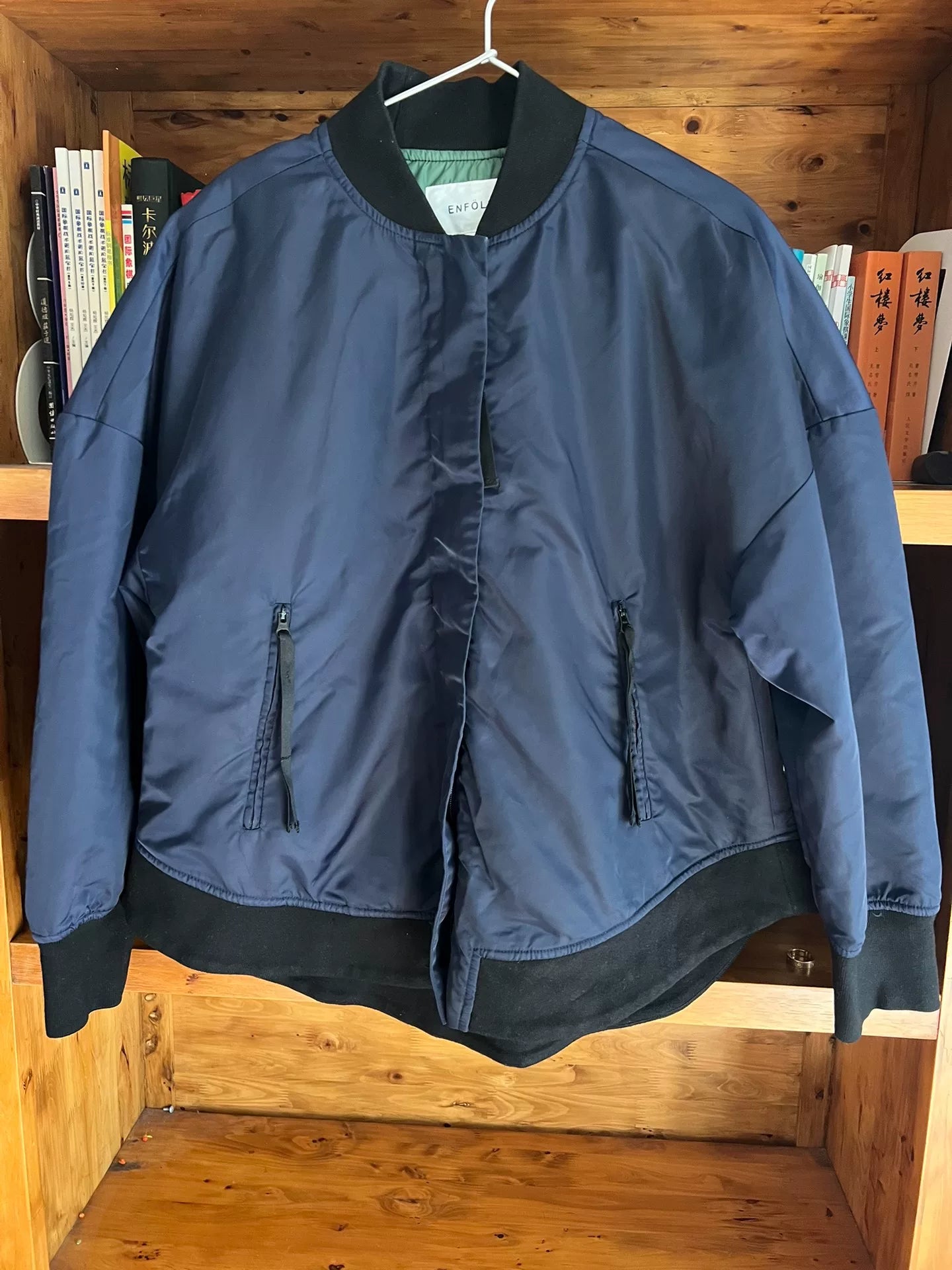 blue denim jacket for stylish warmth