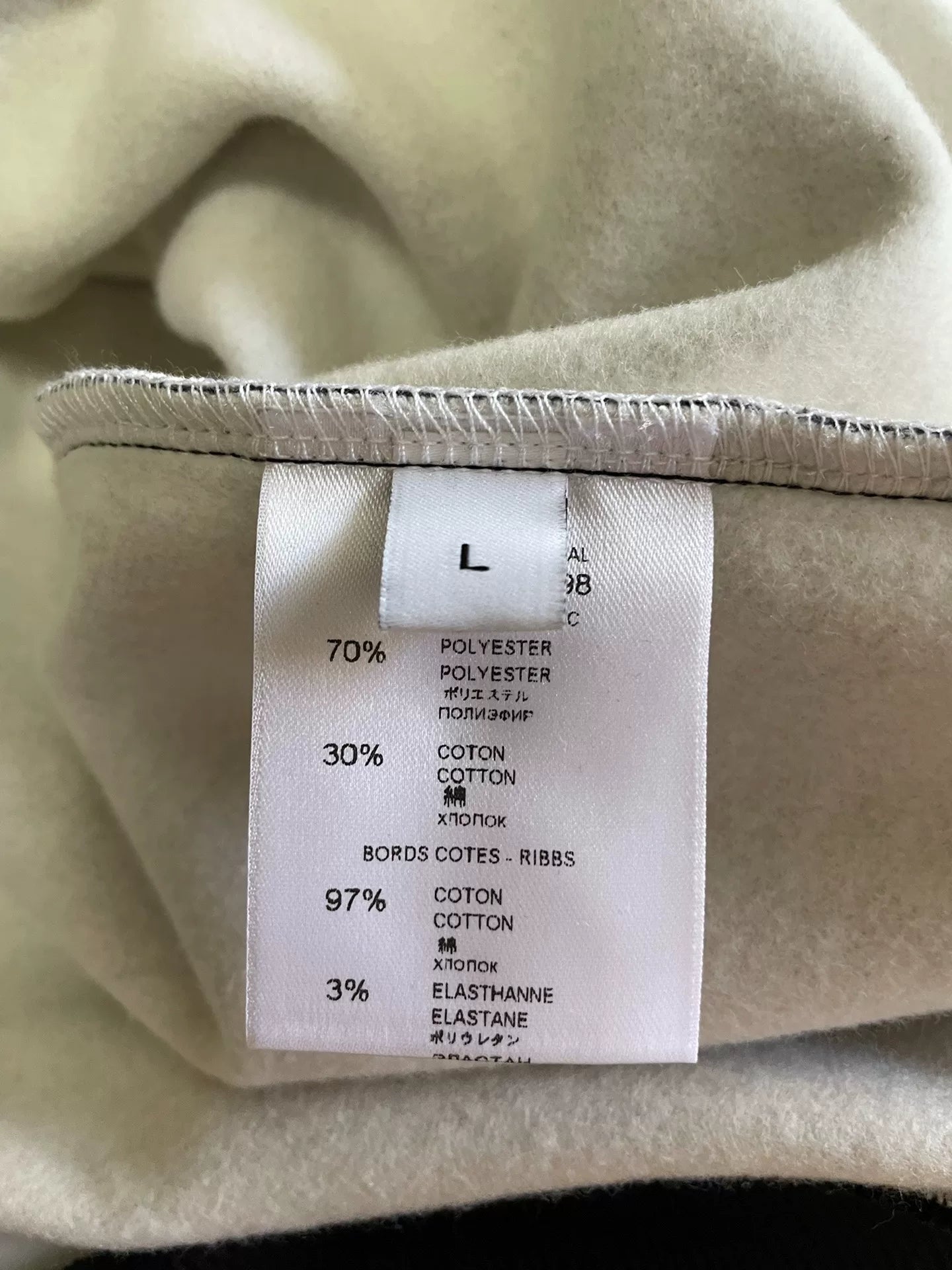 givenchy dog print fleece sweatshirt large