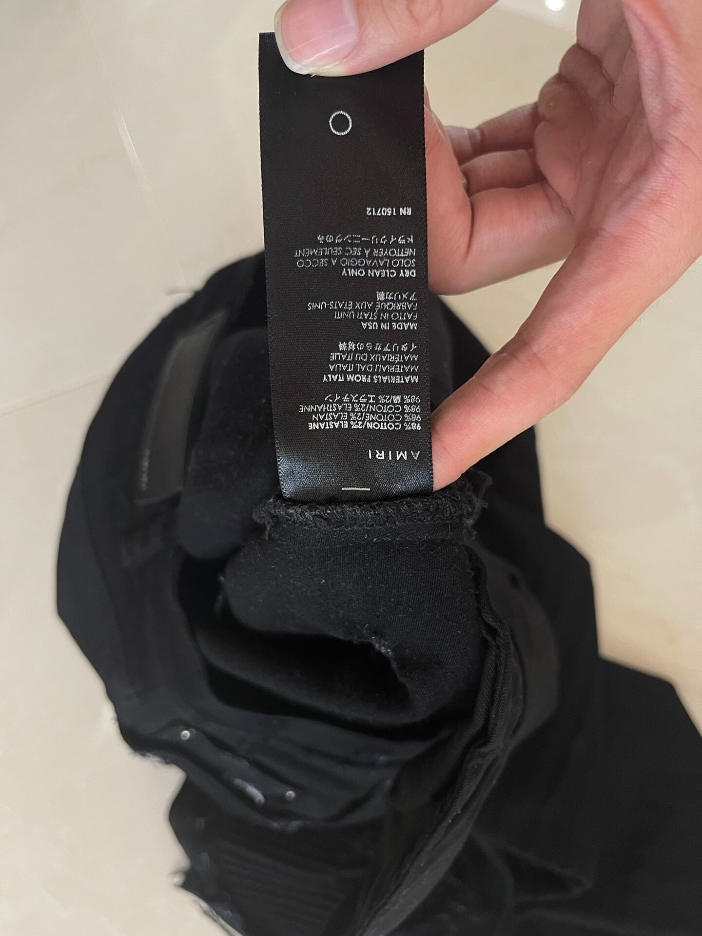 Amiri MX1 Patchwork Jeans