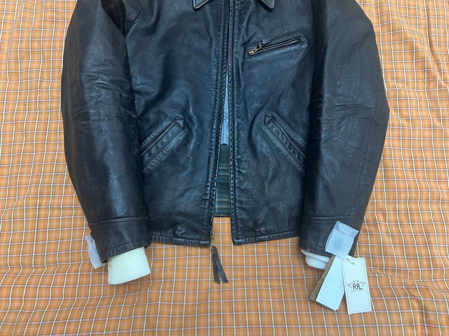 RRL 1930s Style Leather Jacket