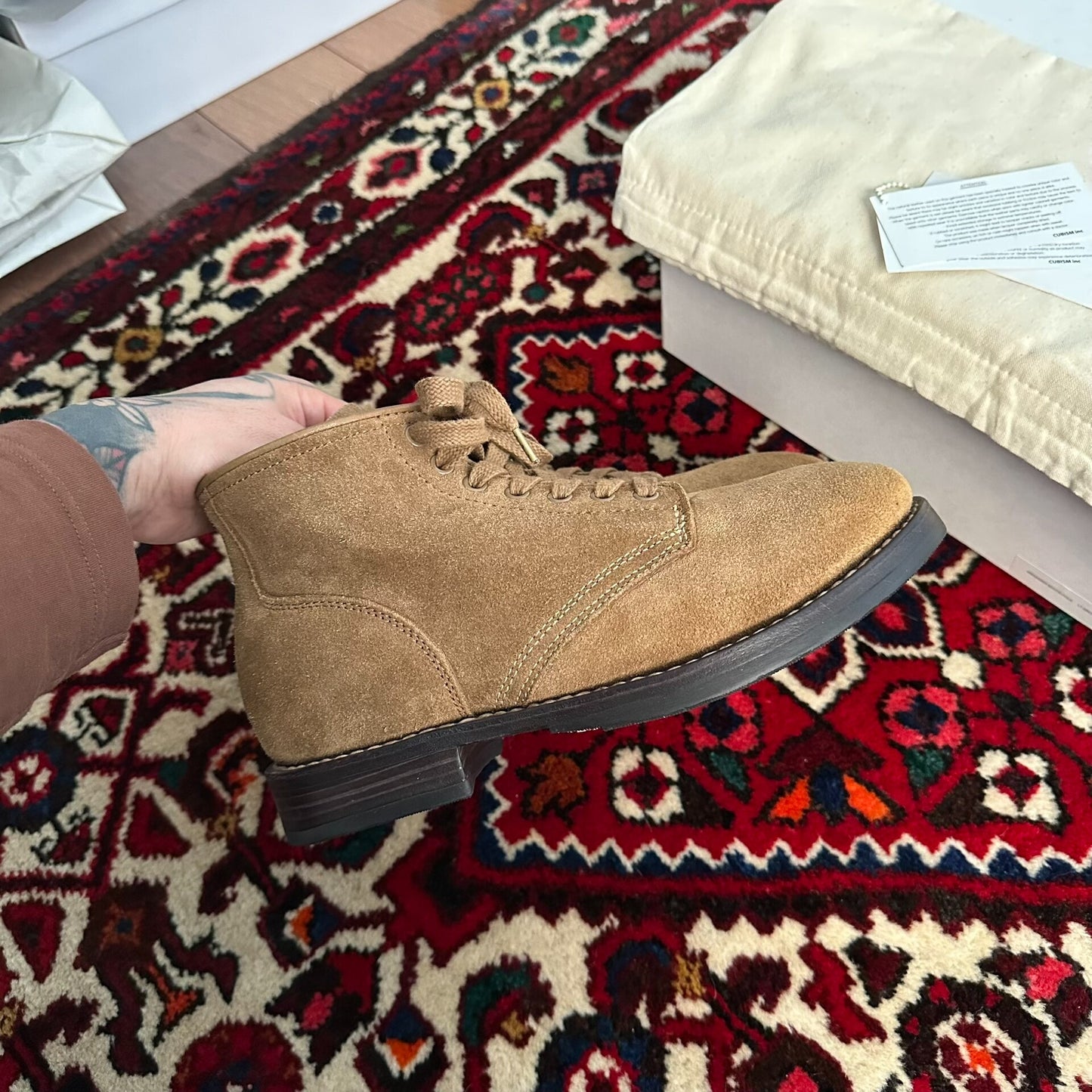 Visvim Brigadier Boots Size 8
