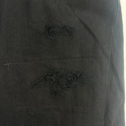 dsquared2 black logo denim pants size 53