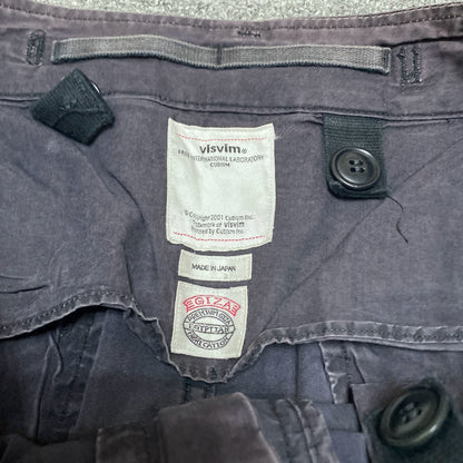 VISVIM 18ss JUMBO EIGER Washed Shorts