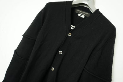 Comme des Garçons CDG Knife-Cut Armor Sleeve Cardigan