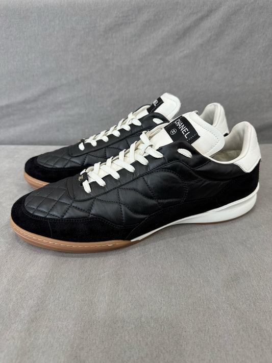 Chanel 23K Black Training Shoes Size 46