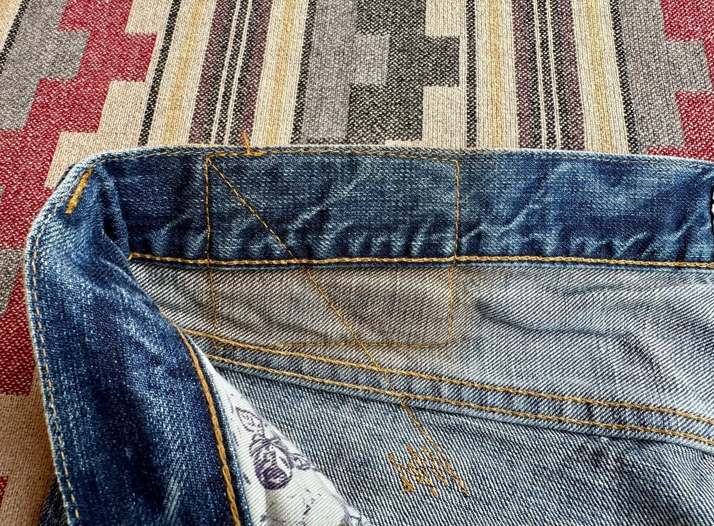 Prps Heavily Washed Distressed Jeans