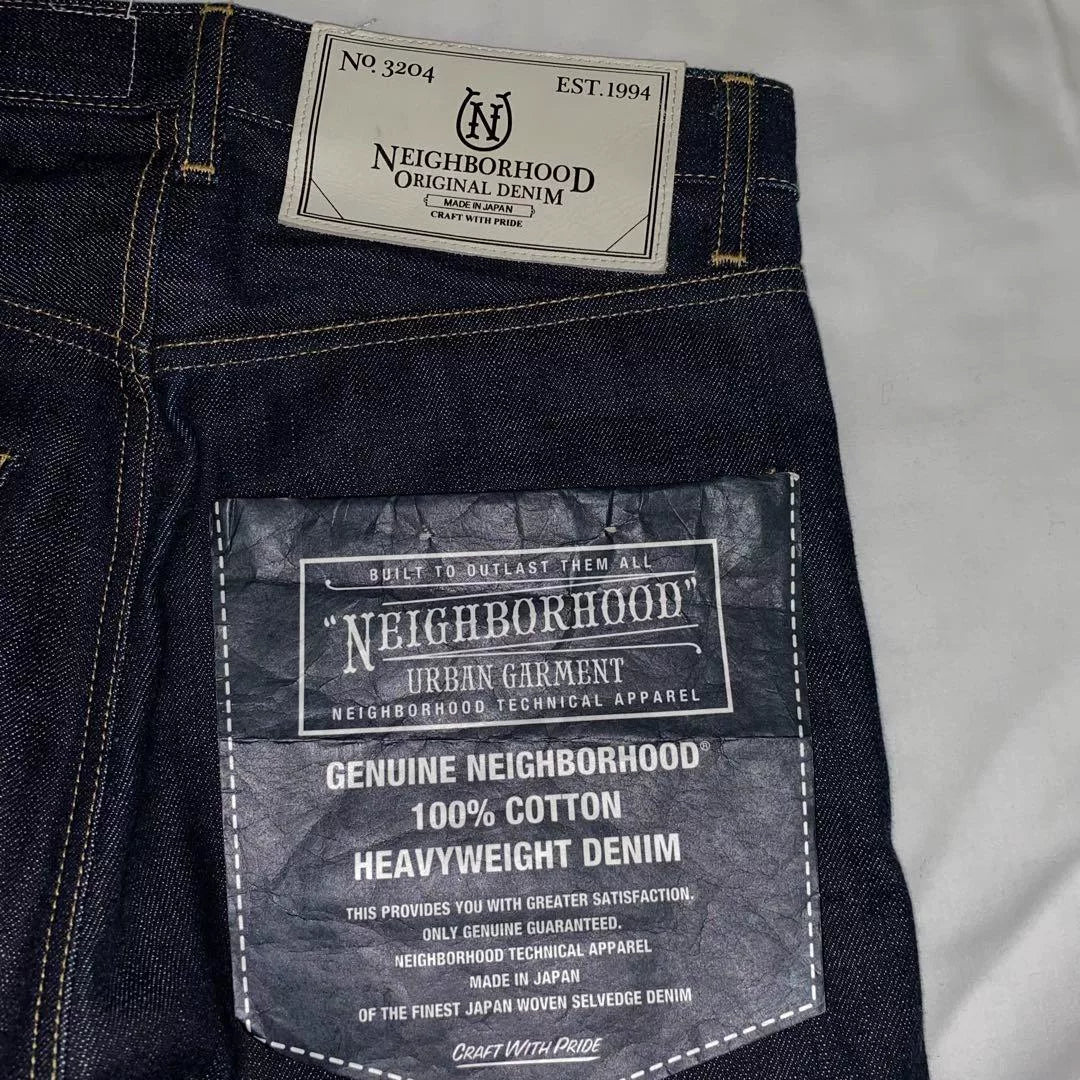 NEIGHBORHOOD RIGID Raw Denim Jeans