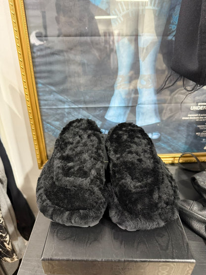 Dries van Noten Loafer Fur Slippers