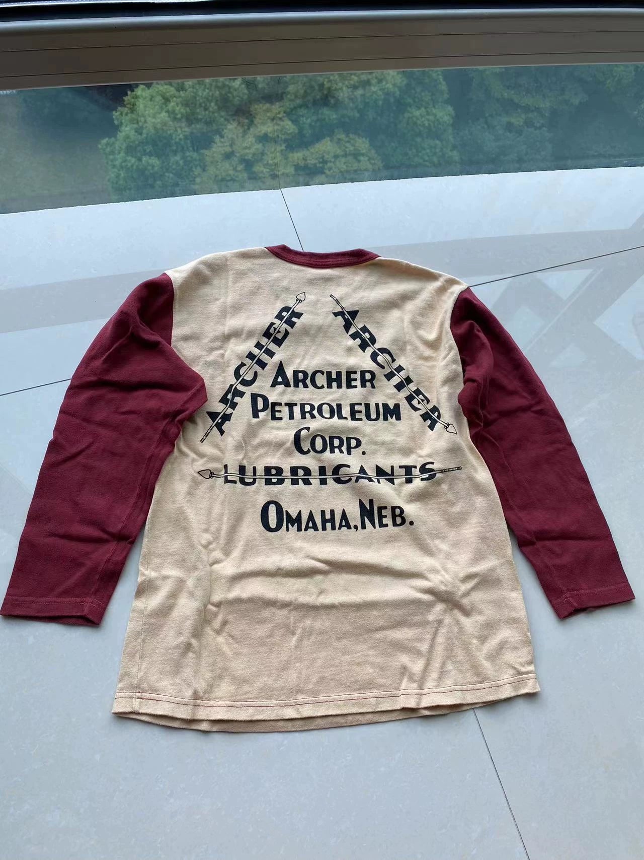 Vintage Archer Petroleum Long Sleeve Shirt